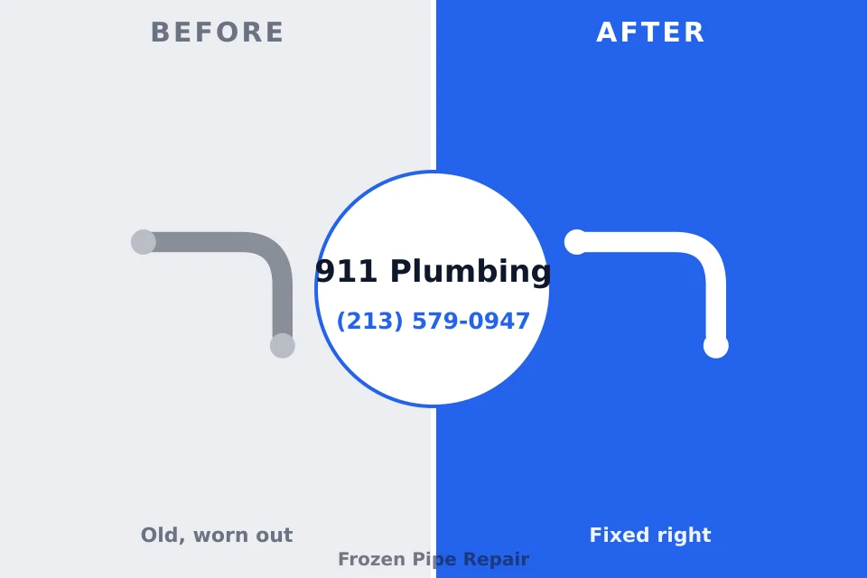 Before and after: plumbing company Butte, AK